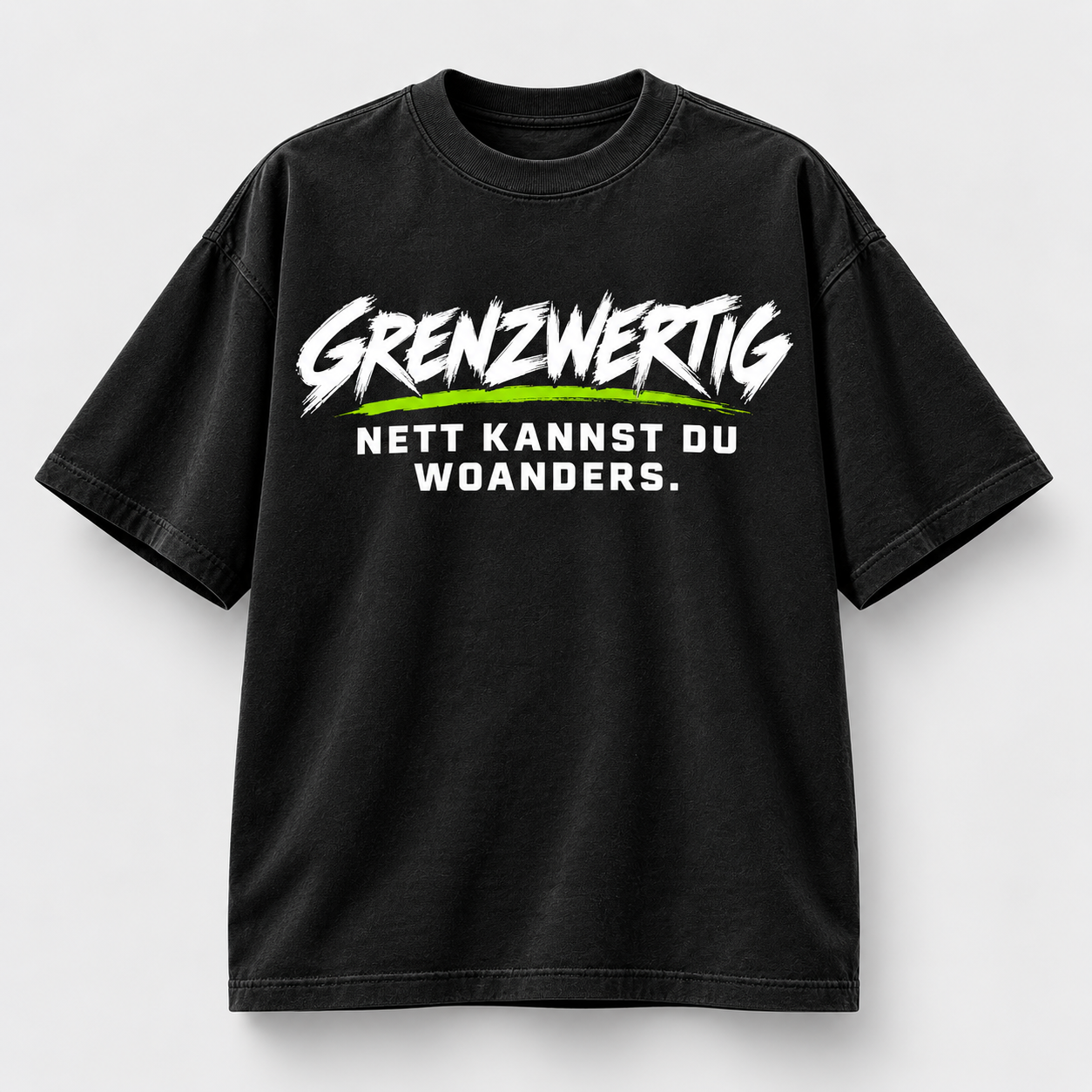Shirt: Nett kannst du woanders.